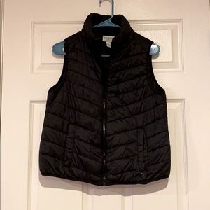 Arizona Black Puff Vest